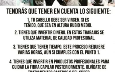 Quieres un tono blanco en el cabello Y NO SABES si puedes?