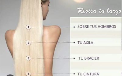 SABES CUAL ES TÚ LARGO DE PELO
