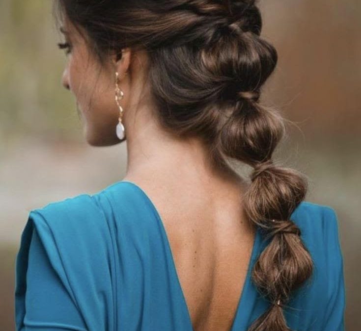 Recogido  de Moda para la feria del Corpus 2025.Elegancia Natural